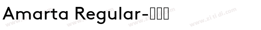 Amarta Regular字体转换